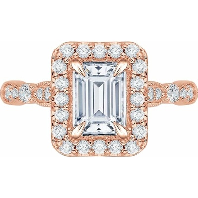 Eppi Zásnubný prsteň s emerald diamantom Beulah RE37899