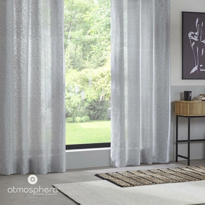 Atmosphera Závěs do obývacího pokoje Aska, 140 x 260 cm, šedý šedá