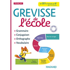 Grevisse de l'école du CE1 à l'entrée en 6e (ISBN: 9782210764354)