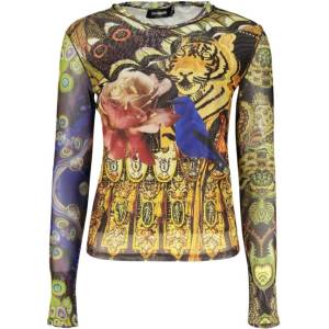 DESIGUAL Дамска блуза с дълъг ръкав desigual, Размер xs, Цвят Жълто (26wwtk06_gi9019)