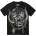 BRANDIT Мъжка тениска BRANDIT - Motörhead - Warpig Print - 61004- черен
