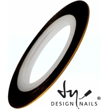 d-nails Páska na nechty Zlatá