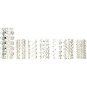 Me You Us Sensational Seven Textured Sleeves Transparent Small