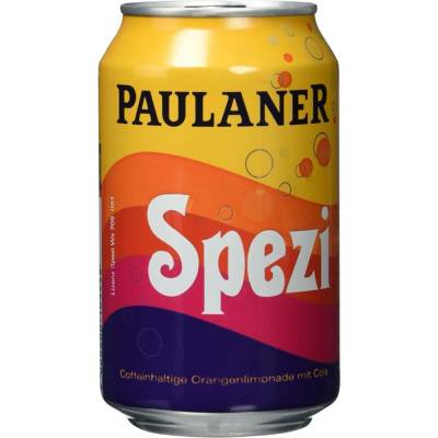 Paulaner Spezi pomeranč a cola 330 ml