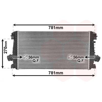 Chladič turba VAN WEZEL 37004550