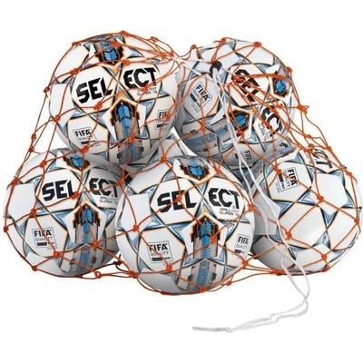 Select Síť na míče Ball net 6 8 balls oranžová