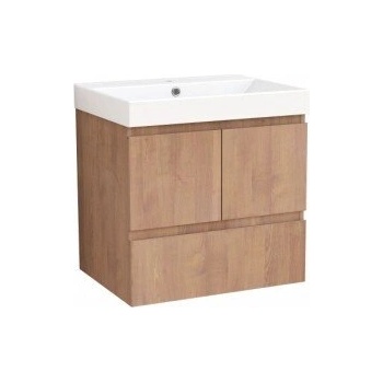 InterCeramic Pvc Шкаф за баня bettino-60 с керамична мивка 5953w-2new - модел 9047-60 (9047-60+УМИВ. 5953w-2new)