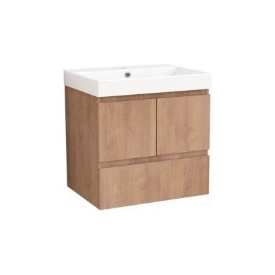 InterCeramic Pvc Шкаф за баня bettino-60 с керамична мивка 5953w-2new - модел 9047-60 (9047-60+УМИВ. 5953w-2new)