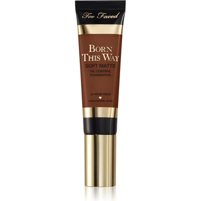 Too Faced Born This Way Soft Matte Foundation zmatňující make-up Hazelnut 30 ml
