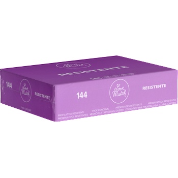 ostatní Love Match Bulk-Pack: Resistente, 144 stronger condoms