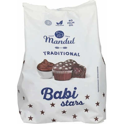 Bergi Mandul Babi stars muffini s čokoládovým krémom 200 g