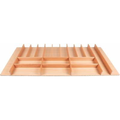 Príborník Elletipi Wood Line do zásuvky 120 cm MDF buk PLA N50045 18 PLA N50120 18