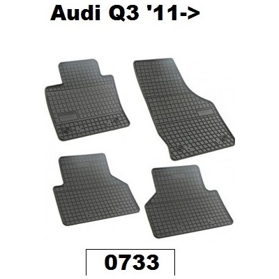 FroGum Гумени стелки за Audi Q3 2011-2018г (ah0733)