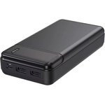 Diva Преносима външна батерия Diva PB-203B, 20000 mAh, Черна (PB-203B)