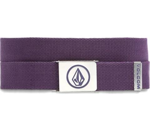 Volcom pásek Circle Web Dark Purple