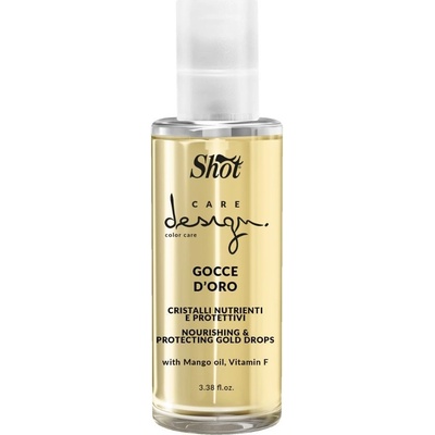 Shot Design Care Color Care Gocce D'oro - výživné, ochranné zlaté kvapky 100 ml