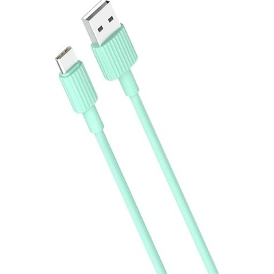 XO NB156 USB - USB-C, 2,4A, 1m, modrý