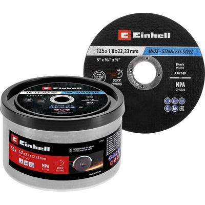 Einhell 711528 711528 sada řezných kotoučů 125 mm 50 ks kov, nerezová ocel, ocel, list