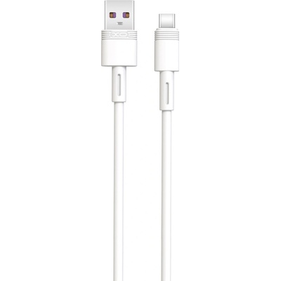 XO NB-Q166 USB - USB-C, 5A, 1m, bílý