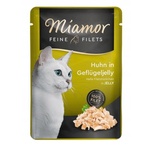 Miamor Feine Filets - мокра котешка храна с пилешко месо в желе от птиче месо, 100 г