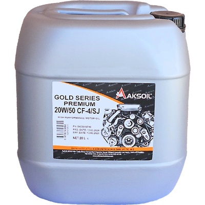 Aksoil Gold series Premium CF-4/SJ 20W-50 20 l