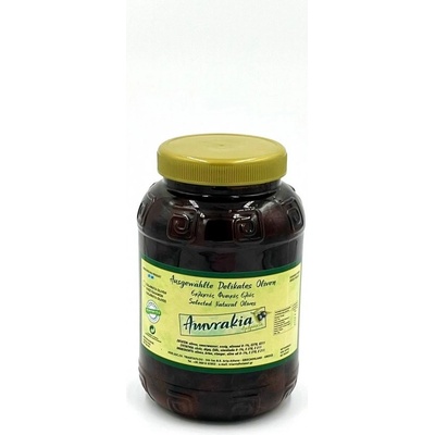 Amvrakia černé olivy Kalamata s peckou 1 kg