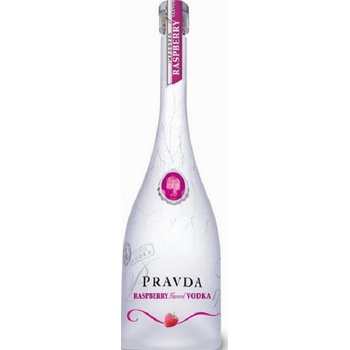 Pravda Vodka Raspberry 37,5% 0,7 l (holá láhev)