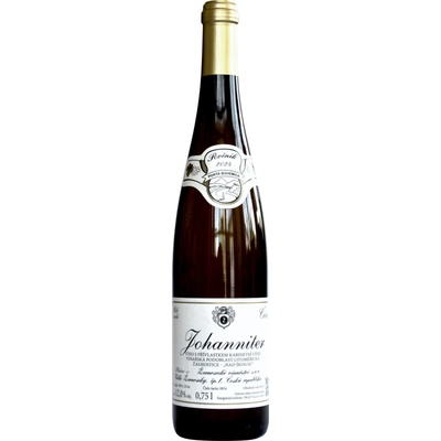 Žernoseky Johanniter kabinet 2021 11,5% 0,75 l (čistá fľaša)