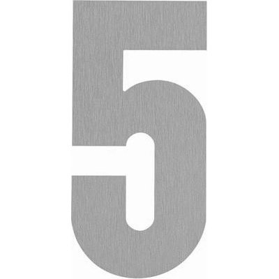 SRA - DOMOVÁ ČÍSLICA "5" - 160 mm NEM - nerez matná | MP-KOVANIA.sk