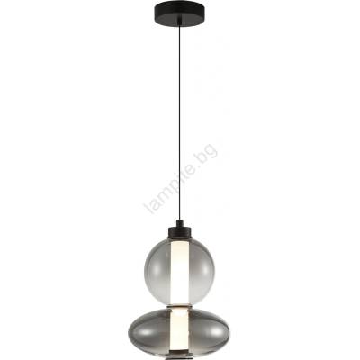 MILAGRO Led Пендел daphne led/12w/230v сив (mi2307)