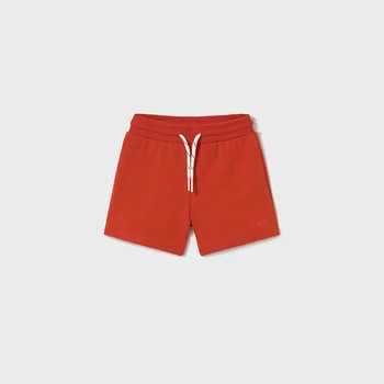 Mayoral Къси панталони мек плат basic в червен цвят за мини момче Майорал