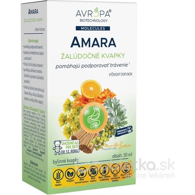 Avropa Amara bylinné kvapky 50 ml