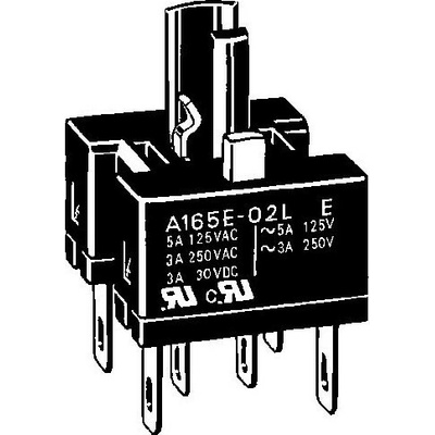 Tlačítko OMRON A165E-02 A16E3002C