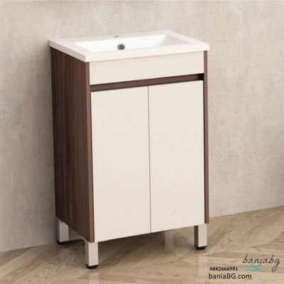 Inter Ceramic Долен стоящ pvc шкаф за баня icp 5038