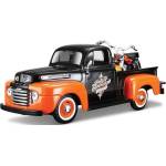 Maisto - Harley-Davidson Custom, 1948 Ford F-1 Pick up + 1958 FLH Duo Glide, 1: 24 (32161-32180)