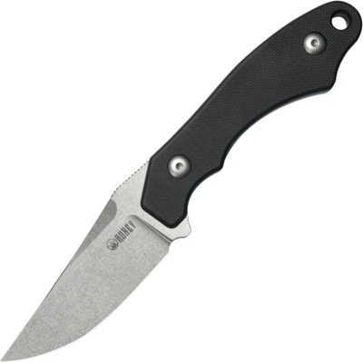 KUBEY TLB II Beadblast 14C28N Blade Black G10
