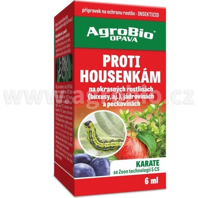 AgroBio Přípravek k hubení savého a žravého hmyzu KARATE Zeon 5 SC 6 ml