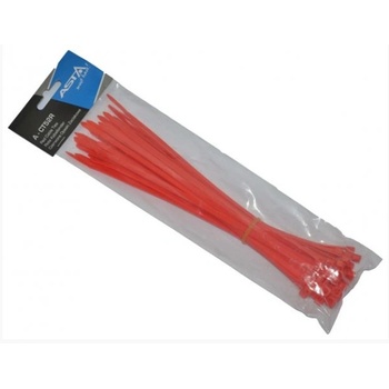 ASTA TOOLS Кабелни връзки червени 5x250mm 50pcs A-CT52R (A-CT52R)