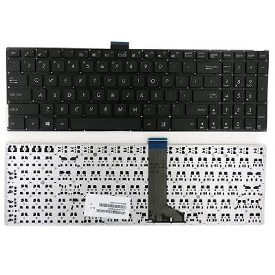 Клавиатура за лаптоп Asus K555 X555 Черна Без Рамка с Голям Enter (UK/UI)
