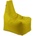 Pufrelax Пуф стол Evo XL, мемори микс, водоустойчив, Yellow Quince