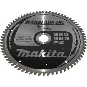 Makita Нож за трион за дърво MAKITA MAKBLADEplus 260x2.3x30 мм 70 зъба B-32530 (B-32530)