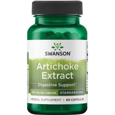 Swanson Artyčok Artichoke 250 mg 60 kapslí