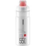 Elite Бутилка за велосипед Elite Jet Plus Cycling water bottles - Transparent / Rot - размер 550 ml (533-2504-0211)
