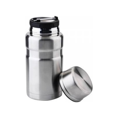 Kinghoff Термос за храна Kinghoff KH 1458, 0.75 l, Двойни стени, Вакуум, Поддържане на температурата до 12 ч, Инокс