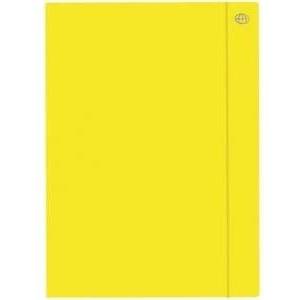 Interdruk Briefcase with eraser A4+ Fluo yellow INTERPRINT p10