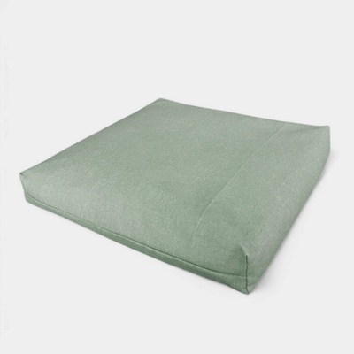 Gadeo sedací polštář UNI světle zelená 50x50 cm výplň pohankové slupky