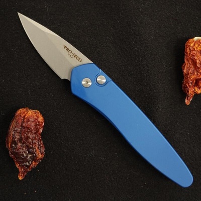 Pro-Tech Half-Breed Stonewash blade handle