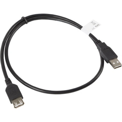 Lanberg CA-USBE-10CC-0007-BK USB-A M / F 2.0, 0,7m, černý