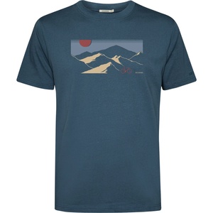 GreenBomb Мъжка тениска GreenBomb Mountain Tour Fusion T-shirt - Blue Pine - размер XXL (217-0586-0115)