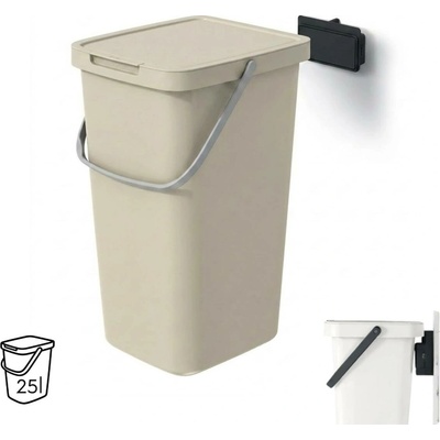 Prosperplast SYSTEMA Q COLLECT světle hnědý 25 l